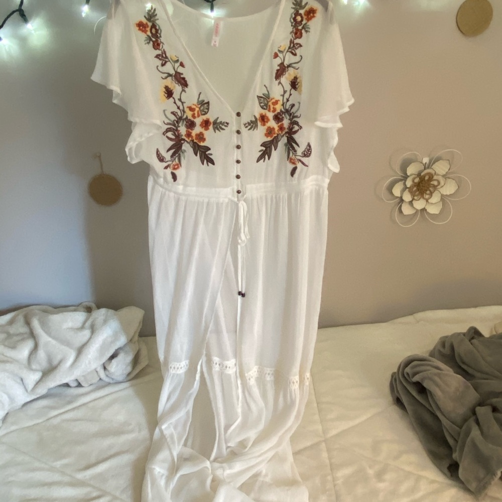 Target Sheer Maxi Dress
